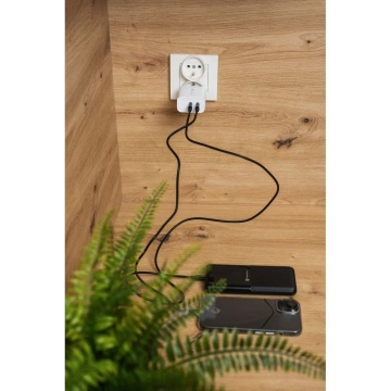 Kábel USB-C na USB-C 60W 1,5m Forcell C338 QC 4.0 PD pre 60W nabíjačky