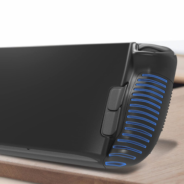 Броньований силіконовий захисний чохол PGTECH TPU Case для консолі Steam Deck Black