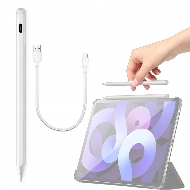 Alogy Magnetic Stylus Pen Note & Sketch Pen for Apple iPad Pro/ Air/ Mini White