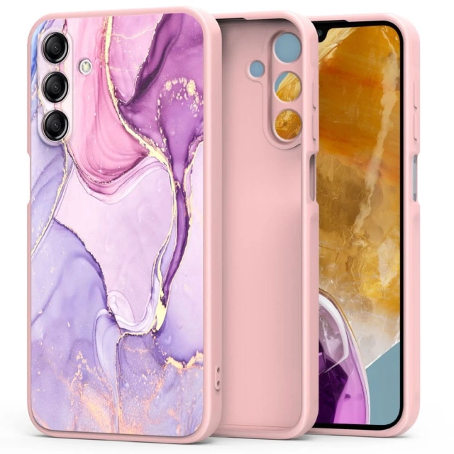Pouzdro Icon cover pro Samsung Galaxy M15 5G Marble