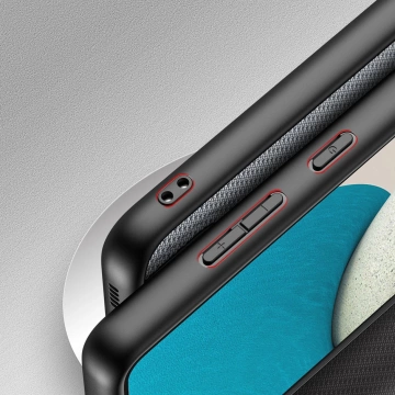 Kryt pouzdra Dux Ducis Fino z nylonového materiálu pro Samsung Galaxy A73 modrý