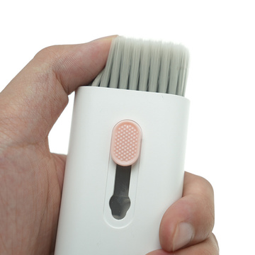 Cleaner Multifunkčná čistiaca sada pre airpods 7v1 klávesnice Ružová a biela