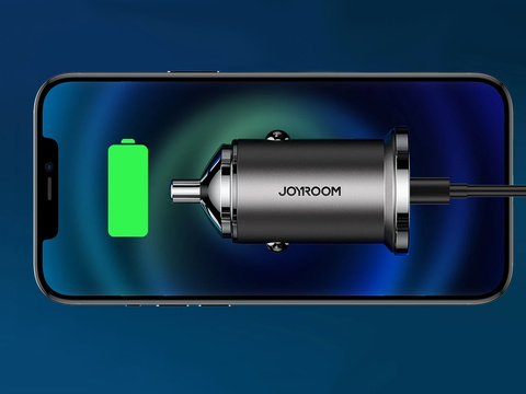 Nabíjačka do auta Joyroom C-A35 USB typ C PD 45W 5A QC 3.0 čierna