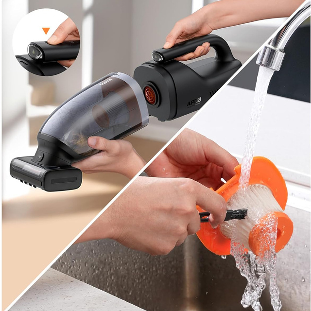 Baseus Ap02 6000Pa cordless handheld vacuum cleaner (black)