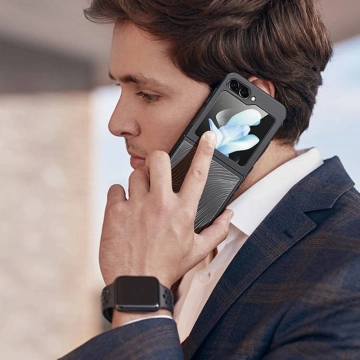 Puzdro Dux Ducis AIMO pre Samsung Galaxy Z Fold 5 5G čierne