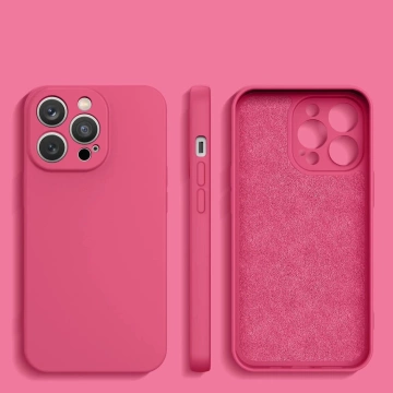 Silicone Case для Samsung Galaxy A14/A14 5G silicone cover рожевий