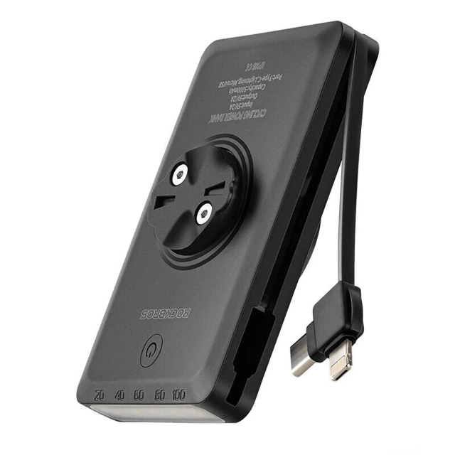 Rockbros JP008 150lm Powerbank 5000mAh IPX6 Under-Counter Lamp – Black