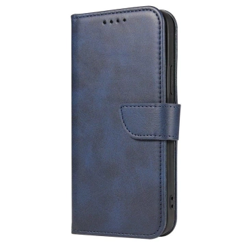 Magnet Case elegantní kryt pouzdra s chlopní a funkcí stojánku pro Samsung Galaxy A03s (166.5) modrý