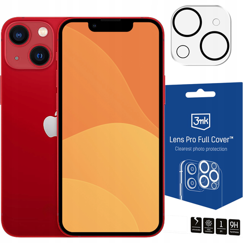 Objektivabdeckung für Apple iPhone 14/14 Plus – 3mk Lens Pro Full Cover