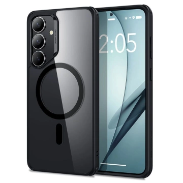 Kryt Samsung Galaxy S25 Plus, číry/čierny, ESR Classic Hybrid HaloLock MagSafe