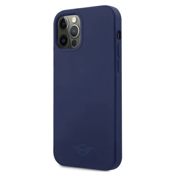 Silicone Tone On Tone hardcase phone case for iPhone 12 Pro Max navy blue/navy