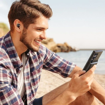 Etui Powercase 5000mAh pre Samsung Galaxy S24 Ultra Black