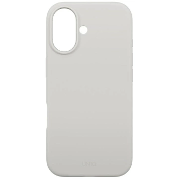 Etui Ochronne do iPhone 17 UNIQ Lino Magclick Light Grey