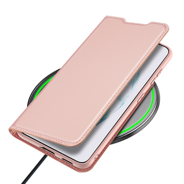 Ochranné puzdro Dux Ducis Skin Pro Flip pre Samsung Galaxy S22 Plus Pink