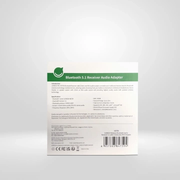 "UGREEN adaptér Bluetooth 5.1 aptX 2RCA prijímač / 3,5 mm mini jack čierny (40759)"