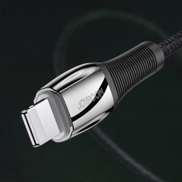 Joyroom kabel kabel USB Typ C - Lightning Power Delivery 20W 2,4A 1,2m černý (S-1224K2 červený)