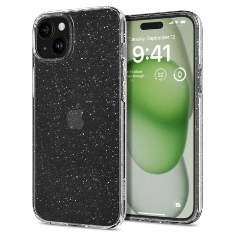 Etui Spigen Liquid Crystal pro Apple iPhone 15 Plus Glitter Crystal