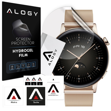 Protective film Hydrogel hydrogel Alogy for Huawei Watch GT 2 Elegant BT 42mm smartwatch