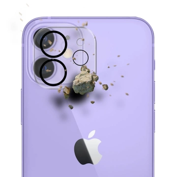 Szkło na aparat do Apple iPhone 11/12 mini - 3mk Lens Pro Full Cover