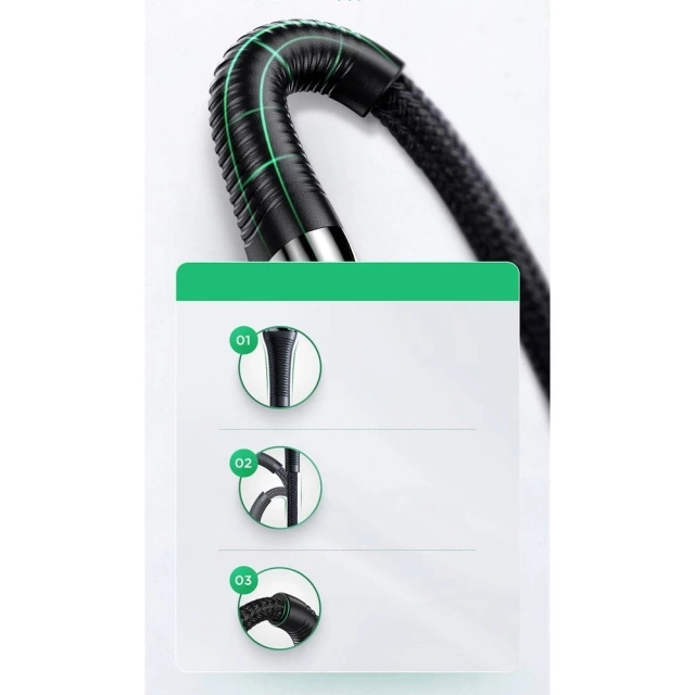 Joyroom kabel kabel USB Typ C - Lightning Power Delivery 20W 2,4A 1,2m černý (S-1224K2 červený)