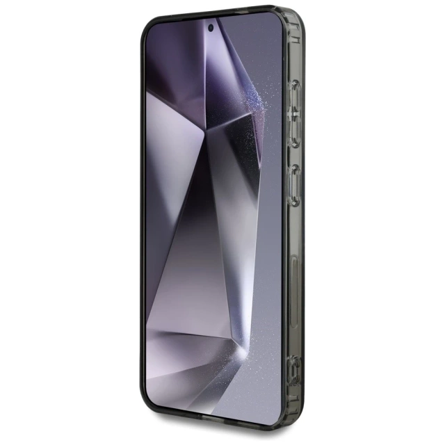 Etui Karl Lagerfeld Rhinestones Karl Head Logo do Samsung Galaxy S25 Czarny