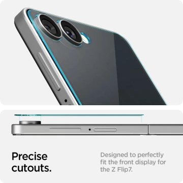 Szkło Hartowane do Galaxy Z Flip 7 Spigen Glas.TR EZ Fit 1-Pack Clear