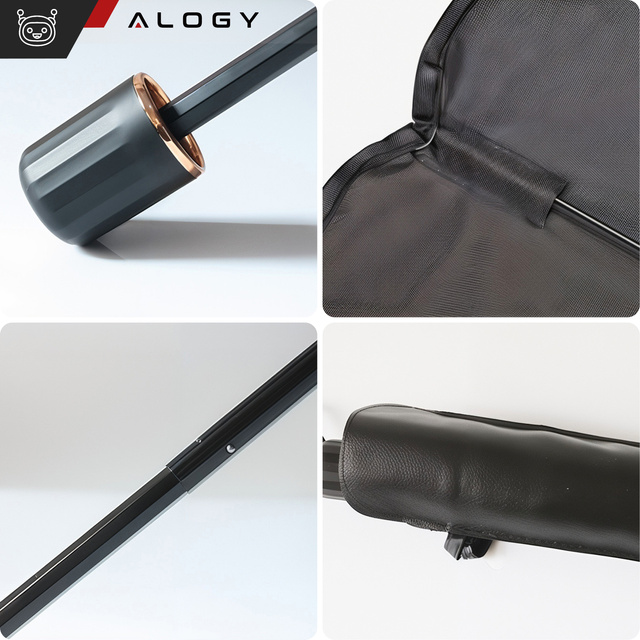 Slnečná clona do auta do auta UV clona na okno Alogy Car L 135x79cm Čierna