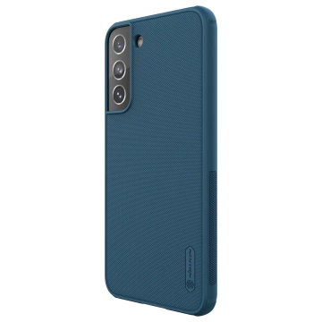Nillkin Super Frosted Shield Pro strapazierfähige Hülle für Samsung Galaxy S22 (S22 Plus) blau