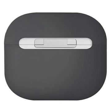 UNIQ puzdro Lino AirPods 3. gen.Silikónová šedá / popolavo šedá