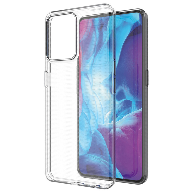 Silikónové puzdro Alogické puzdro pre Realme 9 Pro Plus priehľadné