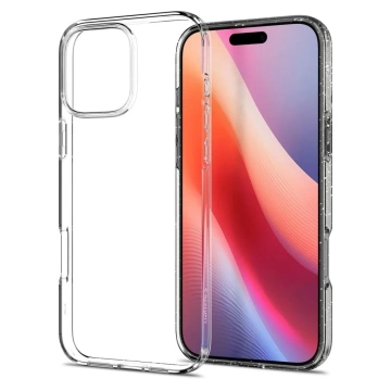 Puzdro na iPhone 16 Pro Spigen Liquid Crystal ochranné puzdro na telefón Glitter Crystal