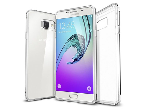 Чохол Spigen Liquid Crystal для Samsung Galaxy A7 2016 прозорий