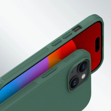 Vyztužený obal Nillkin Super Frosted Shield Pro pro iPhone 15 Pro - černý