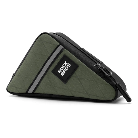 Rockbros 0.3l Triangle Bike Frame Bag – Green