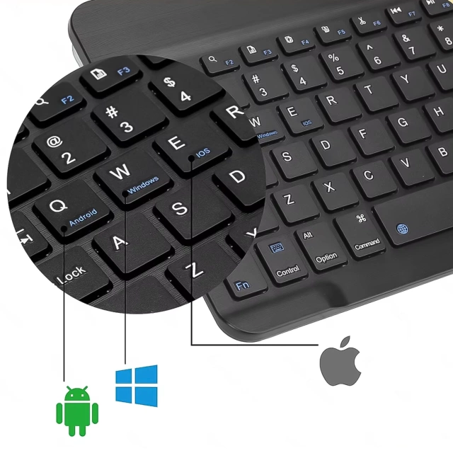 Univerzálna 10 "Bluetooth bezdrôtová klávesnica
