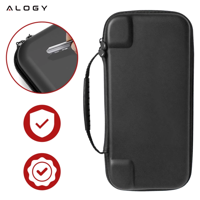 Handyhülle Wasserdichtes Gehäuse Alogy universal IPX8 bis 6,5 Schwarz