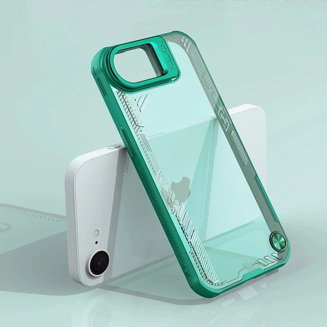 Etui Ochronne do iPhone 16e Nillkin Iceblade Prop Zielone