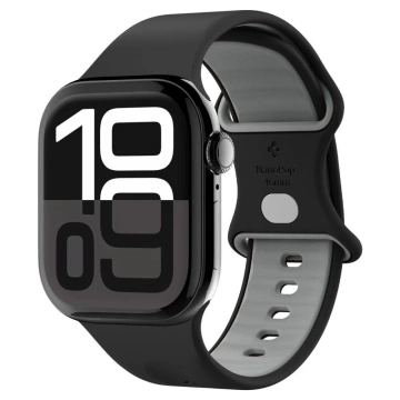 Pasek Spigen Nano Pop do Apple Watch 44/45/46/49 mm Czarno-Szary