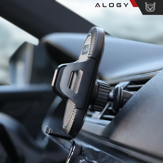 Alogy 3-in-1 car phone holder for the windshield, dashboard grille, cockpit Organizer