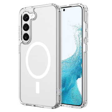 FlexAir Hybrid Protective Phone Case for MagSafe for Samsung Galaxy S23 Clear