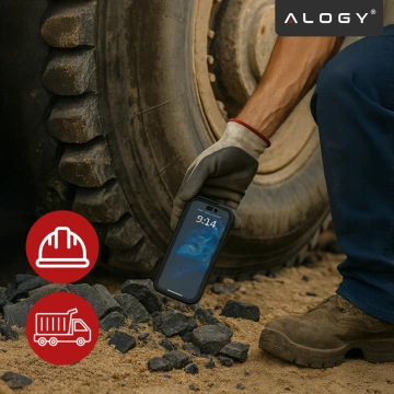 Vodotesné puzdro Alogy HydroArmor™ IP68 s priehľadným zadným pancierovým krytom 360 pre MagSafe pre Apple iPhone 16 Pro Max