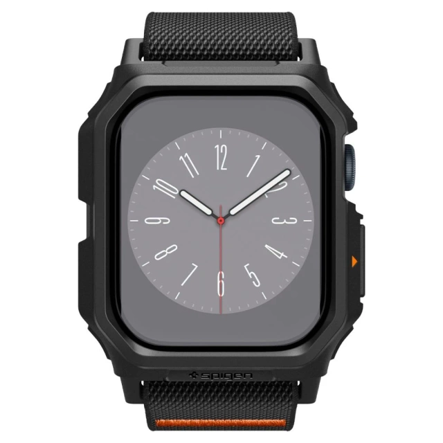 ETUI Z PASKIEM DO APPLE WATCH 10 (42MM) CZARNY SPIGEN LITE FIT PRO 