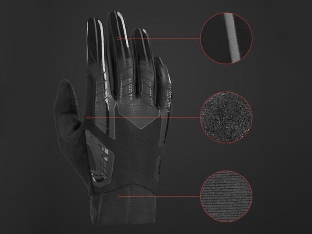 Cycling gloves XL RockBros cycling gloves S208-XL Black