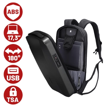 Hülle für Apple iPhone 16 Pro Max Alogy MagSafe Hybrid Matte Case Matte Cover mit Linsenschutz Schwarz