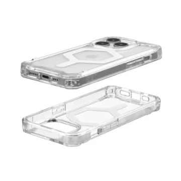 UAG Plyo Magsafe case - protective case for iPhone 15 Pro compatible with MagSafe (ice-white)