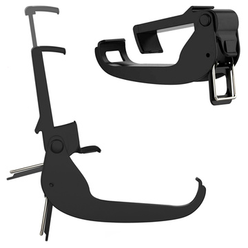 Alogy 6.8 Inch Adjustable Foldable Phone Holder for Gamepad Controller Black