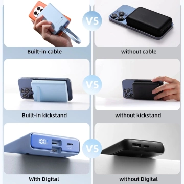 Joyroom JR-PBM01 20W 10000mAh magnetische Powerbank mit MagSafe-Basis