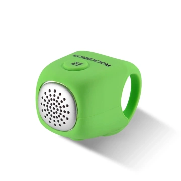 Elektronický zvonček na bicykel Rockbros CB1709GN - zelený