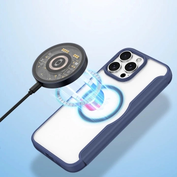 iPhone 16 Pro Dux Ducis Skin X Pro MagSafe Hülle Blau