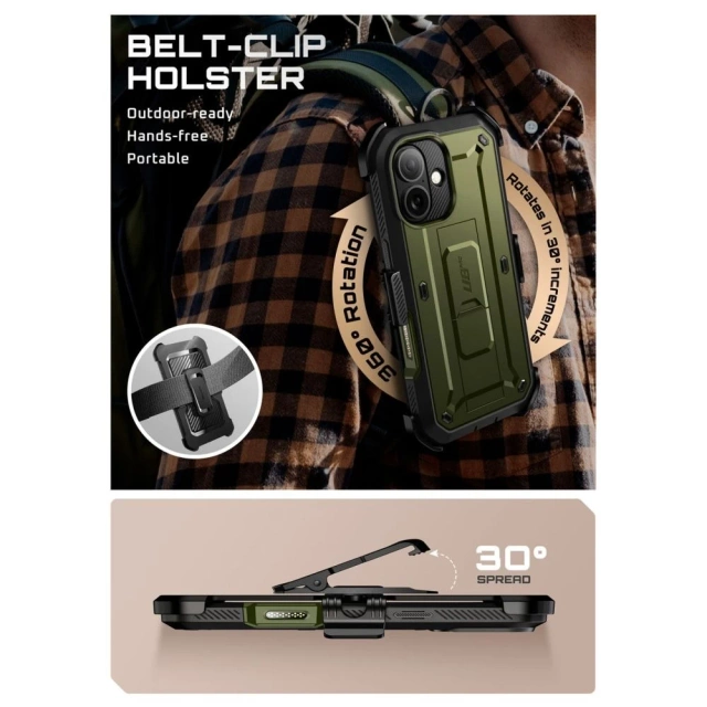 Etui Supcase Unicorn Beetle Pro do iPhone 17 Guldan Pancerne